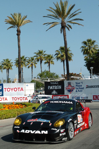 Panoz Esperante GTLM GT2 Driven by Tom Milner and Tom Sutherland in Action