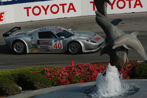 Doran Ford GT-R GT2 Driven by David Robertson and David Murry in Action