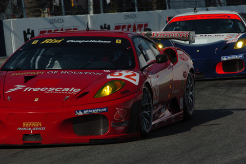 Ferrari F430 GT GT2 Driven by Mika Salo and Jaime Melo in Action