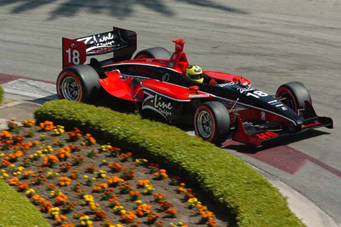 Bruno Junqueira in Action Around The Flowers