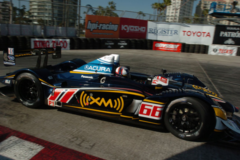 Acura ARX-02a LMP1 Driven by Gil de Ferran and Simon Pagenaud in Action