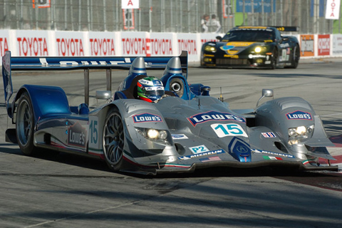 Acura ARX-01b LMP2 Driven by Luis Diaz and Adrian Fernandez in Action
