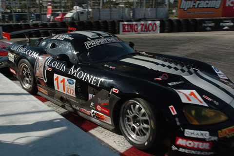 Dodge Viper Competition Coupe GT2 Driven by Joel Feinberg and Chris Hall in Action