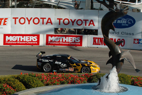 Corvette C6 GT2 Driven by Lou Gigliotti and Boris Said in Action