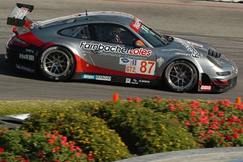 Porsche 911 GT3 RSR GT2 Driven by Wolf Henzler and Dirk Werner in Action