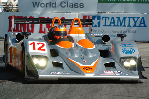 Lola B06/10-AER LMP1 Driven by Michael Lewis and Bryan Willman in Action
