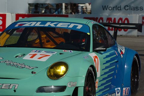 Porsche 911 GT3 RSR GT2 Driven by Bryan Sellers and Dominic Cicero in Action