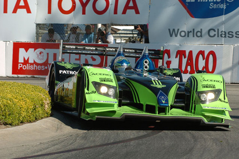 Acura ARX-02a LMP1 Driven by Scott Sharp and David Brabham in Action