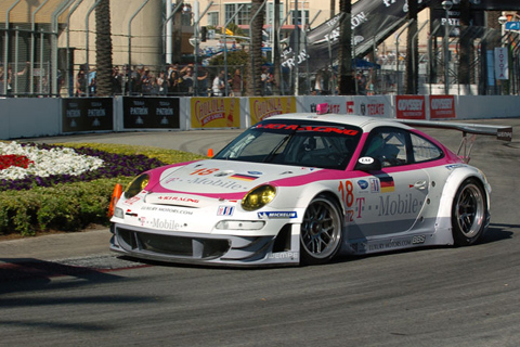 Porsche 911 GT3 RSR GT2 Driven by Richard Westbrook and Johannes Stuck in Action