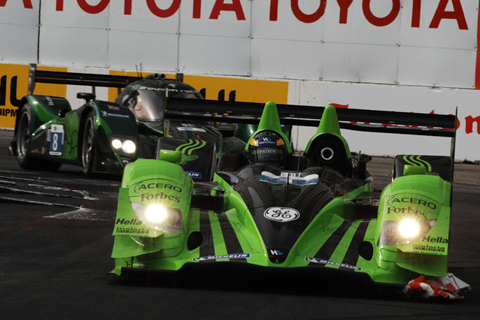 HPD ARX-01c LMP Driven by David Brabham and Simon Pagenaud in Action