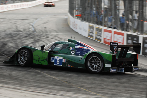 Lola B09/60 LMP Driven by Paul Drayson and Jonny Cocker in Action