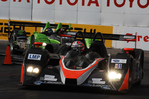 Lola B06/10 LMP Driven by Jon Field and Clint Field Leading HPD ARX-01c