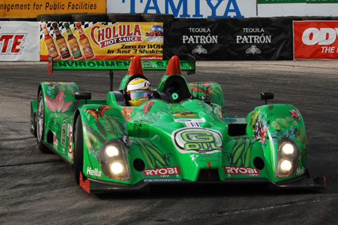 Oreca FLM09 LMPC Driven by Elton Julian and Gunnar Jeannette in Action