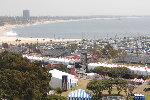 Long Range View of LBGP Track and Scenery