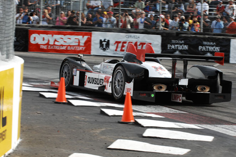 Oreca FLM09 LMPC Driven by Mitch Pagerey and Brian Wong in Action