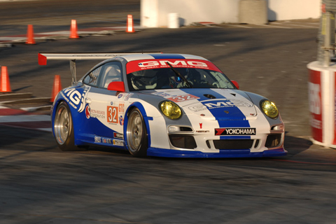 Porsche 911 GT3 Cup GTC Driven by Bret Curtis and James Sofronas in Action