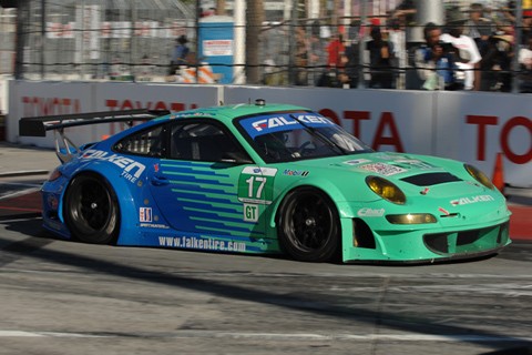 Porsche 911 GT3 RSR GT Driven by Wolf Henzler and Bryan Sellers in Action