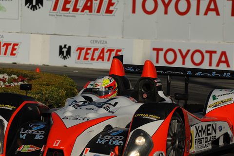 Oreca FLM09 LMPC Driven by Kyle Marcelli and Tomy Drissi in Action