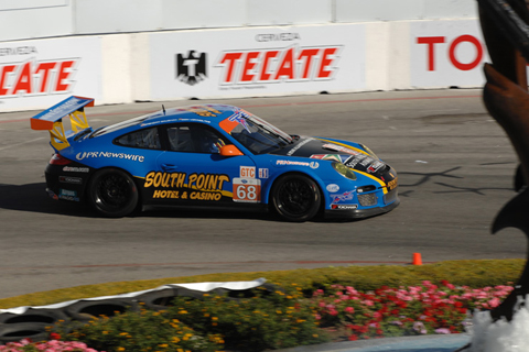 Porsche 911 GT3 Cup GTC Driven by Dion von Moltke and Brendan Gaughan in Action