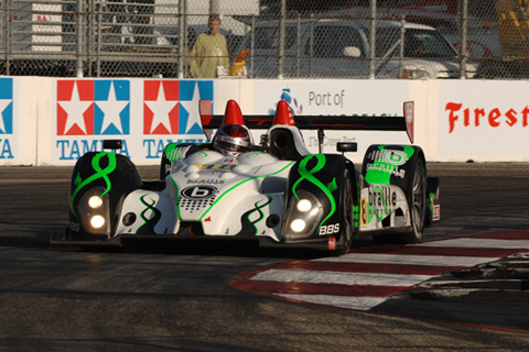 Oreca FLM09 LMPC Driven by Anthony Nicolosi and Jarrett Boon in Action