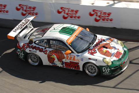 Porsche 911 GT3 Cup GTC Driven by John Potter and Craig Stanton in Action