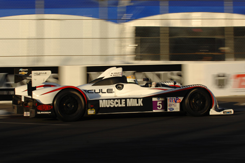 Oreca FLM09 LMPC Driven by Mike Guasch and Memo Gidley in Action