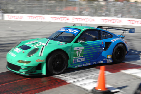 Porsche 911 GT3 RSR GT Driven by Wolf Henzler and Bryan Sellers in Action