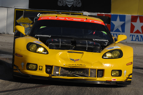 Chevrolet Corvette C6 ZR1 GT Driven by Jan Magnussen and Antonio Garcia Missing Hood