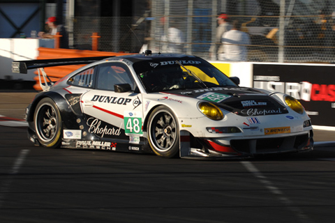 Porsche 911 GT3 RSR GT Driven by Bryce Miller and Sascha Maassen in Action