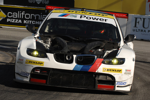 BMW E92 M3 GT Driven by Jorg Muller and Bill Auberlen Missing Hood