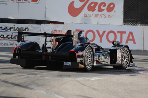 HPD ARX-03b LMP2 Driven by Scott Tucker and Christophe Bouchut in Action
