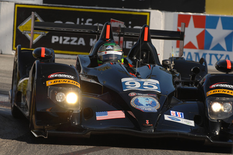 HPD ARX-03b LMP2 Driven by Scott Tucker and Luis Diaz in Action