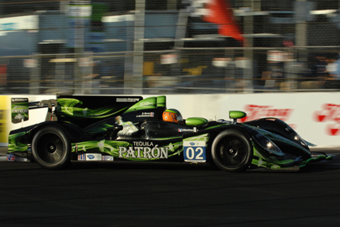 HPD ARX-03b LMP2 Driven by Ed Brown and Johannes van Overbeek in Action