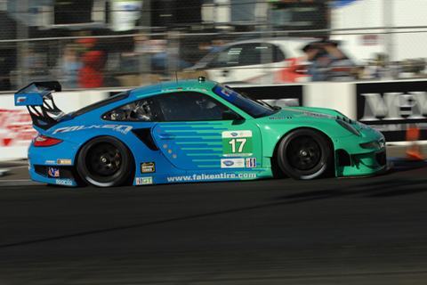 Porsche 911 GT3 RSR GT Driven by Wolf Henzler and Bryan Sellers in Action