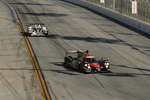 Rebellion Racing Leads Muscle Milk Racing