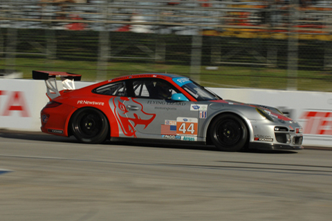 Porsche 911 GT3 Cup GTC Driven by Brian Wong, Dion von Moltke, and Spencer Pumpelly in Action