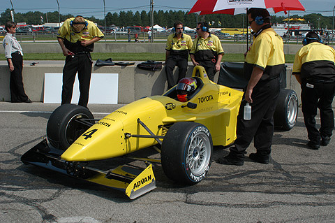 A.J. Allmendinger On Pre-Grid