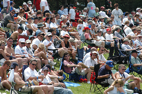 Crowd On The Hill In Esses