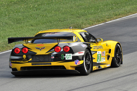 Chevrolet Corvette C6 ZR1 GT Driven by Olivier Beretta and Tommy Milner in Action