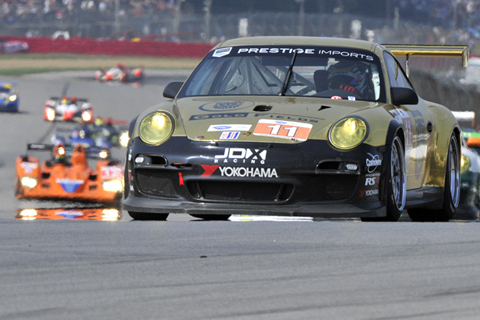 Porsche 911 GT3 Cup Driven by Nick Ham and Chris Cumming in Action