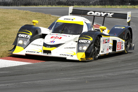 Mazda Lola B09/86 Driven by Humaid Al Masood and Steven Kane in Action