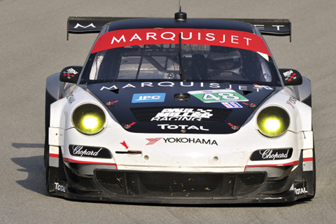 Porsche 911 GT3 RSR Driven by Bryce Miller and Sasha Maassen in Action