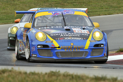 Porsche 911 GT3 Cup Driven by Dion von Moltke and Marc Bunting in Action