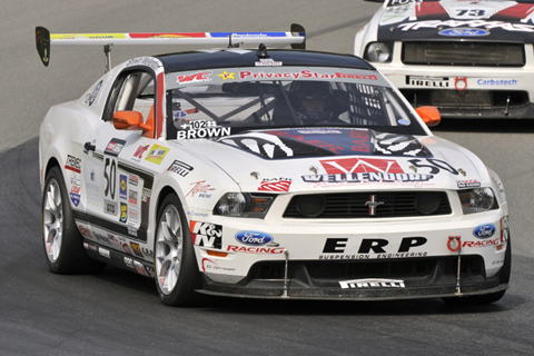 WC Ford Mustang Boss 302S Driven by Paul Brown in Action