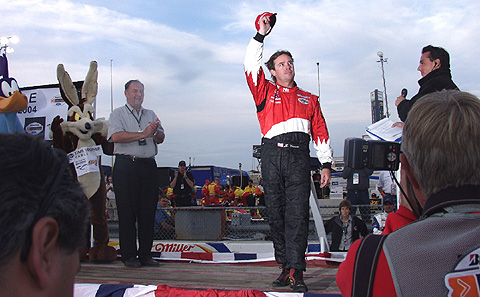 Jimmy Vasser Waving