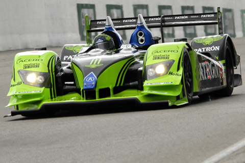 Acura ARX-02a Driven by David Brabham and Scott Sharp in Action