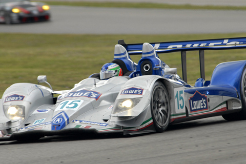 Acura ARX-01B Driven by Adrian Fernandez and Luis Diaz in Action