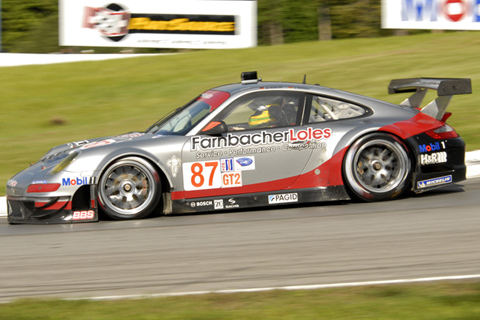 Porsche 911 RSR Driven by Wolf Henzler and Dirk Werner in Action