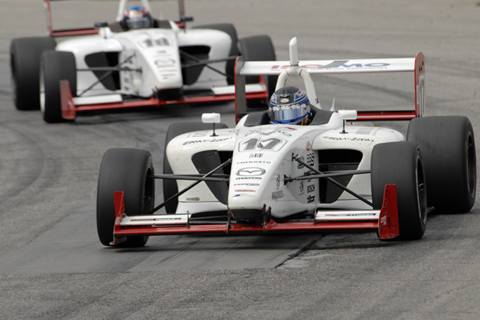 Frederic Vervisch Holds Off Robert Wickens