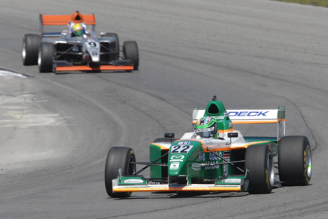 Star Mazda Driven by Conor Daly in Action